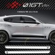 RACING side skirt decals kit racing for Maserati LEVANTE